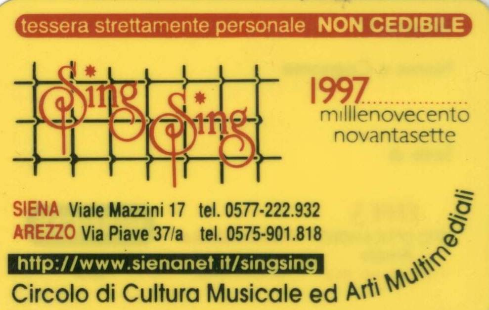 Sono aperte le iscrizioni al 2002 !!